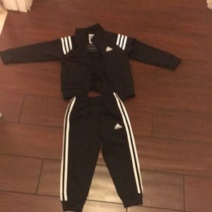 Gently used 3T  Adidas Jacket and Pants